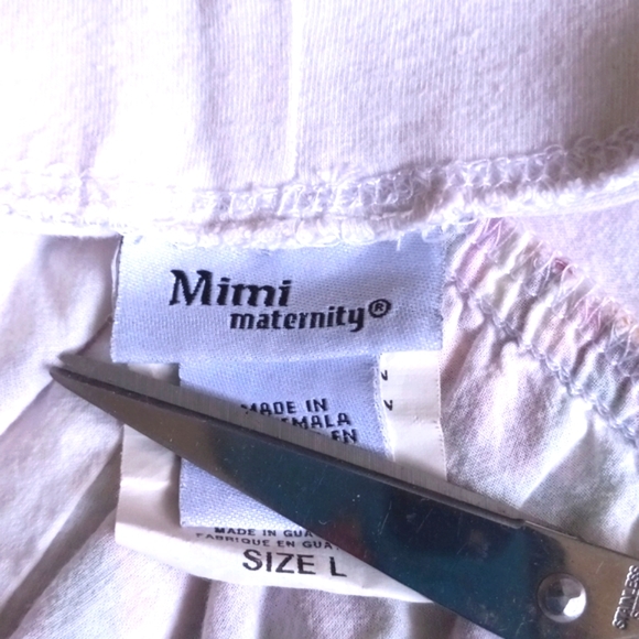 Mimi Maternity, Cotton & Silk Skirt Size Large - Picture 5 of 6